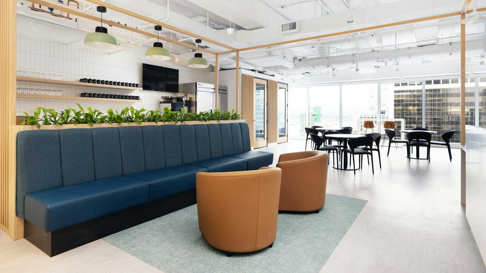 Lounge in coworking space in Vancouver